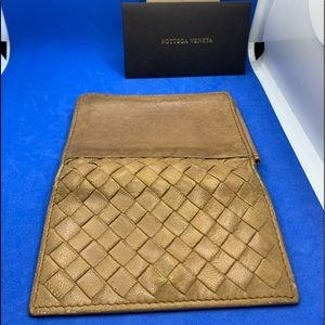 Bottega Veneta Intrecciato nappa leather business card‎ holder